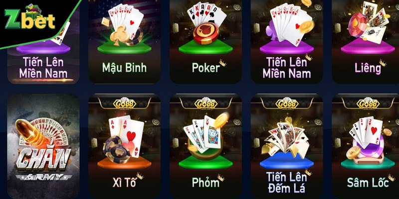 Game bài ZBET đã trở thành một cái tên quen thuộc trong cộng đồng cược thủ